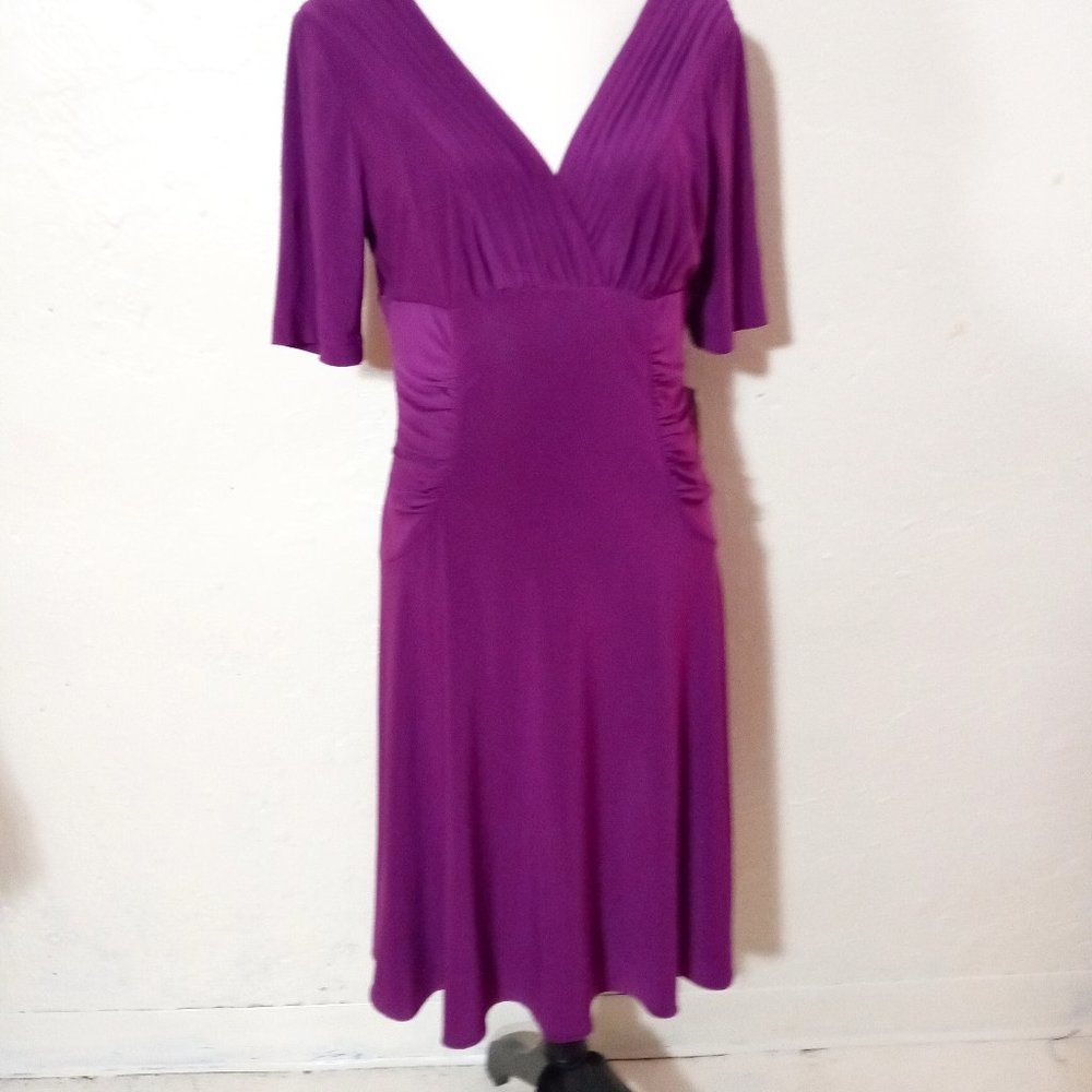 NWT Adrianna Papell Purple Dress